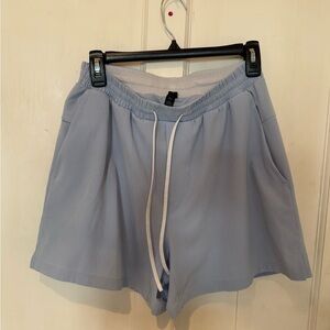 lululemon athletica Light Blue Athletic Shorts